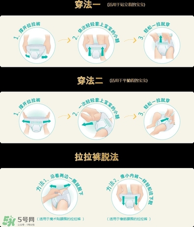 拉拉褲怎么穿？拉拉褲使用方法