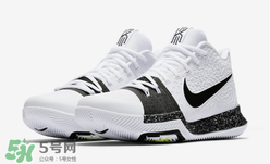 nike kyrie 3黑白配色多少錢？耐克歐文3代黑白配色專柜價格