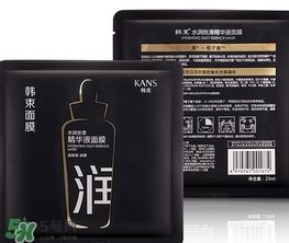 韓束黑面膜多少錢一盒？韓束黑面膜多少錢價格