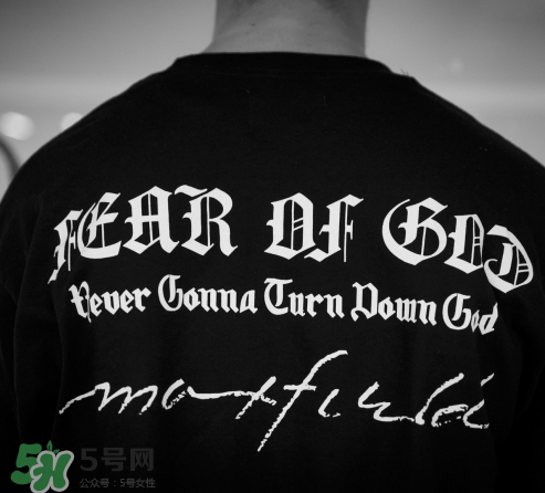 fear of god是什么牌子_哪個國家的_什么檔次？