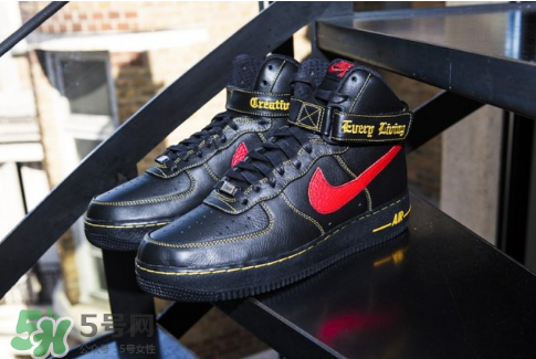 vlone與nike air force 1high聯名款運動鞋配色有哪幾種？