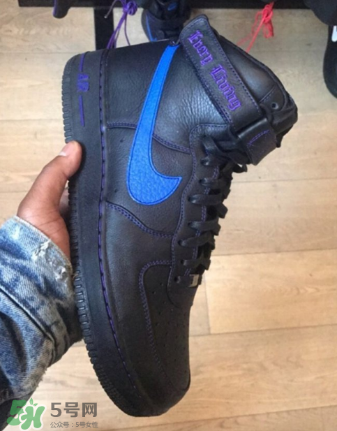 vlone與nike air force 1high聯名款運動鞋配色有哪幾種？