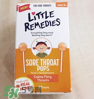 little remedies止咳棒棒糖多大的寶寶可以吃？