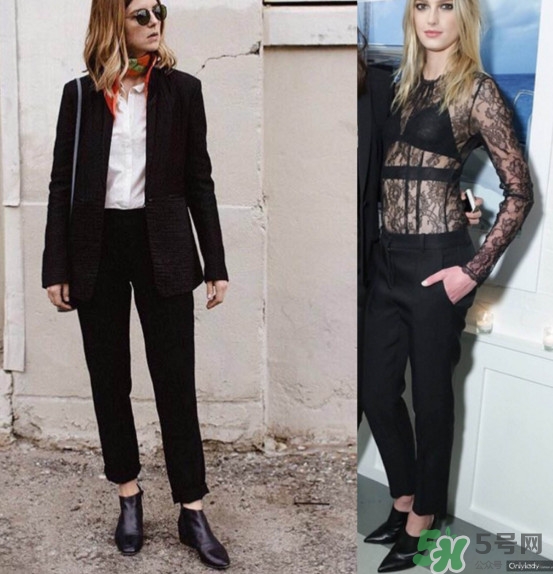 煙管褲怎么搭配？煙管褲搭配什么鞋子