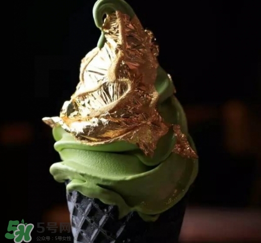 金箔冰淇淋不會中毒嗎？金箔冰淇淋能吃嗎