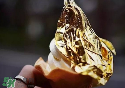 金箔冰淇淋不會中毒嗎？金箔冰淇淋能吃嗎