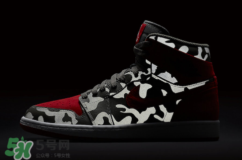 air jordan 1 camo多少錢？aj1反光迷彩配色專柜價(jià)格