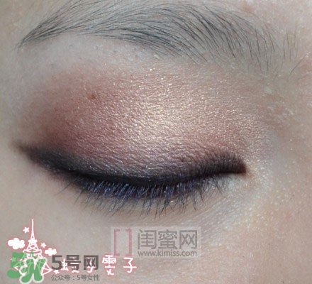 nars吉隆坡眼影怎么畫(huà)？nars吉隆坡雙色眼影畫(huà)法圖解