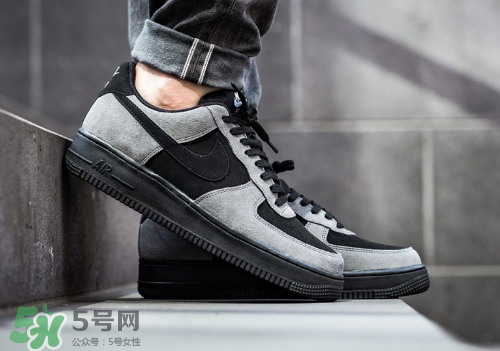 nike air force 1 low黑灰配色上腳怎么樣_好看嗎？