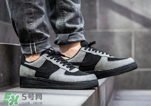 nike air force 1 low黑灰配色上腳怎么樣_好看嗎？