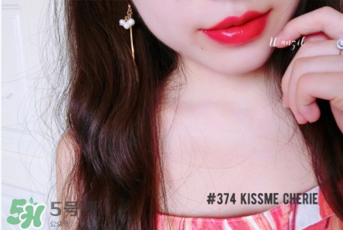 蘭蔻搖搖染唇液374 蘭蔻搖搖染唇液374車厘子試色 蘭蔻搖搖染唇液374 蘭蔻搖搖染唇液374車厘子試色