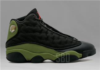air jordan 13 olive多少錢？aj13橄欖綠配色專柜價(jià)格