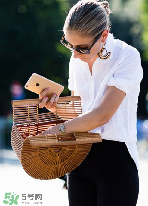 cult gaia竹籃包多少錢？cult gaia竹編包價格