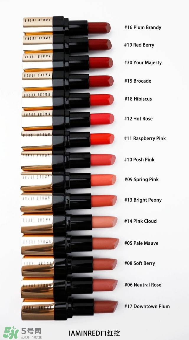 芭比波朗金管唇膏色號_試色圖大全 芭比波朗金管唇膏色號_試色圖大全