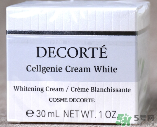 黛珂cellgenie white面霜怎么樣？黛珂cellgenie面霜怎么用