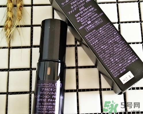 albion奧爾濱小顏粉底霜怎么用？奧爾濱小顏粉底霜色號