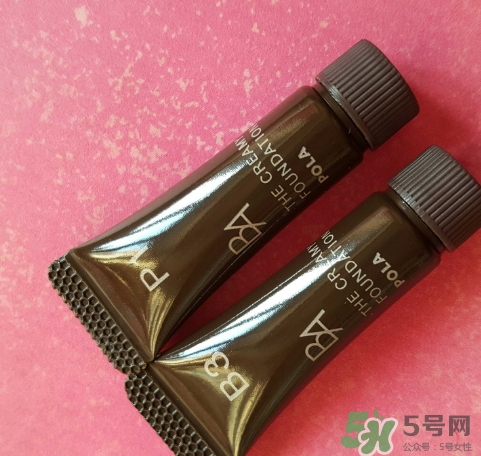 pola黑ba粉底液怎么樣？pola黑ba粉底液色號試色