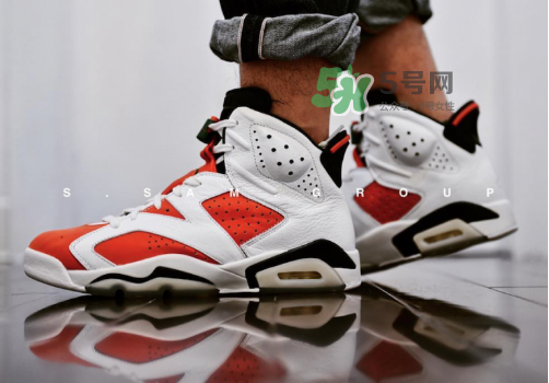 air jordan 6 gatorade配色上腳效果怎么樣？