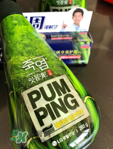 lg竹鹽牙膏多少錢？lg竹鹽按壓式牙膏真假鑒別