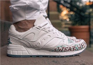 saucony與tblake聯(lián)名涂鴉小白鞋怎么買_在哪買？