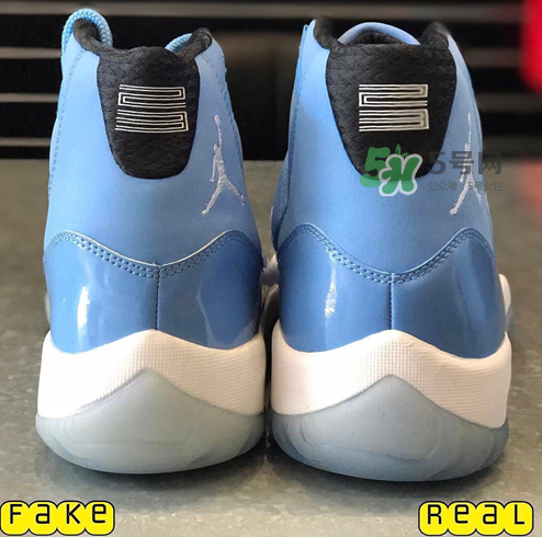air jordan 11北卡藍真假怎么分辨？aj11北卡藍真假鑒定