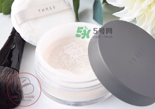 three散粉怎么樣？three自然植物透光散粉色號(hào)