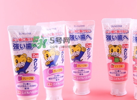 sunstar巧虎牙膏怎么樣？巧虎牙膏含氟嗎？