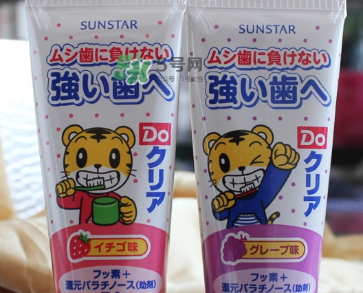 sunstar巧虎牙膏怎么樣？巧虎牙膏含氟嗎？