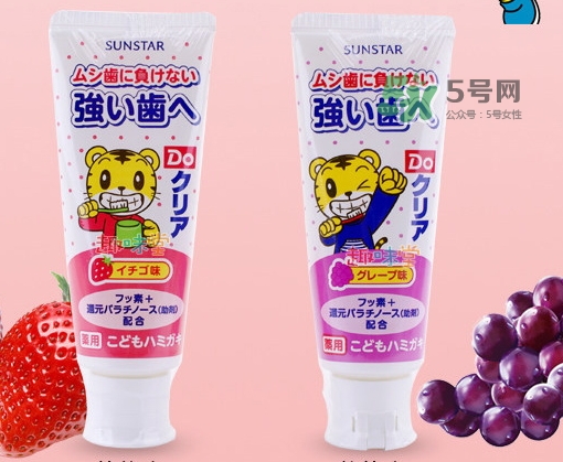 sunstar巧虎牙膏可吞咽嗎？巧虎牙膏幾歲可以用