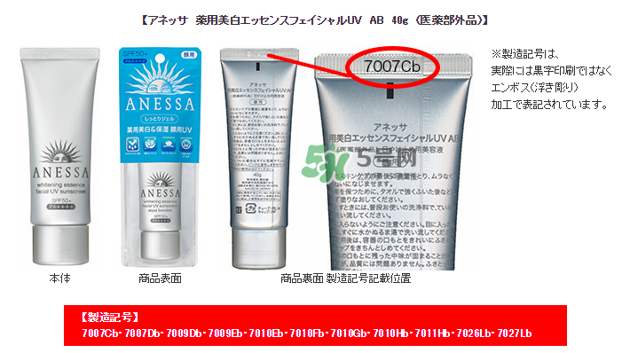 安耐曬被召回 安耐曬被召回防曬霜批號 安耐曬被召回 安耐曬被召回防曬霜批號