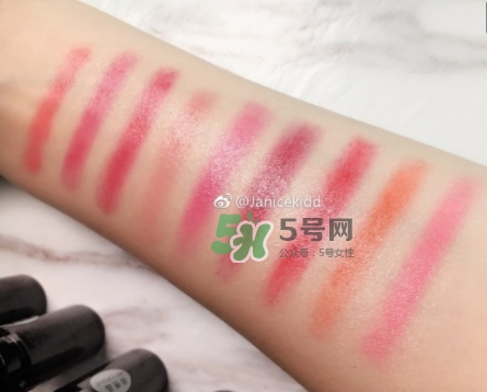 visee果凍夾心唇膏怎么樣？visee夾心唇膏色號試色