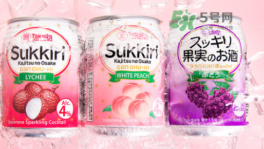 日本takara加氣雞尾酒好喝嗎？takara加氣雞尾酒有幾個口味？