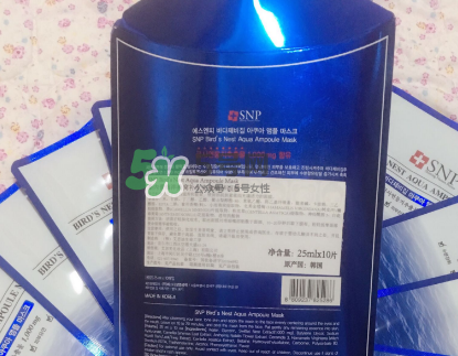 SNP燕窩面膜含酒精嗎？SNP燕窩面膜成分