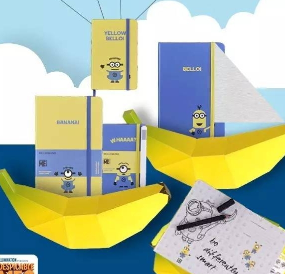 moleskine小黃人筆記本怎么樣？moleskine小黃人筆記本價格