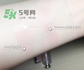 紀梵希變色唇膏和迪奧變色唇膏哪個好_怎么選？