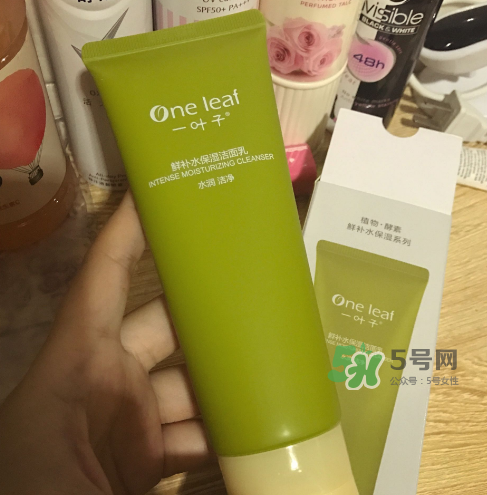 一葉子鮮補(bǔ)水洗面奶怎么樣？一葉子鮮補(bǔ)水潔面乳好用嗎？