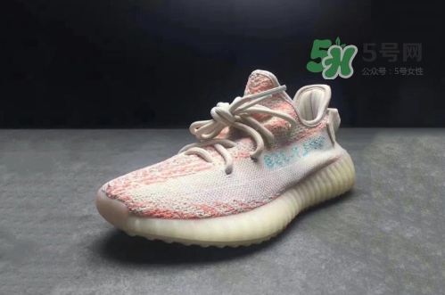 adidas yeezy boost 350 v2 chalk coral粉斑馬是真的嗎？