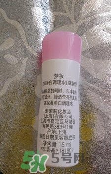 夢妝花萃凈白調(diào)理水怎么樣？夢妝花萃凈白調(diào)理水能補水嗎？