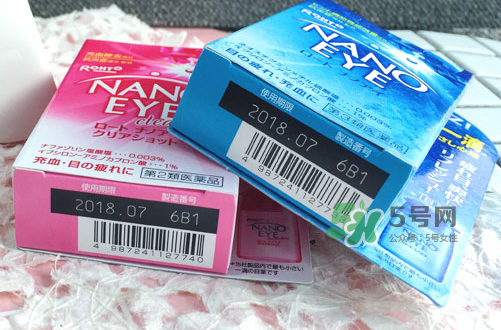 Nano Eye眼藥水藍(lán)色與紅色的區(qū)別  Nano Eye眼藥水怎么選？