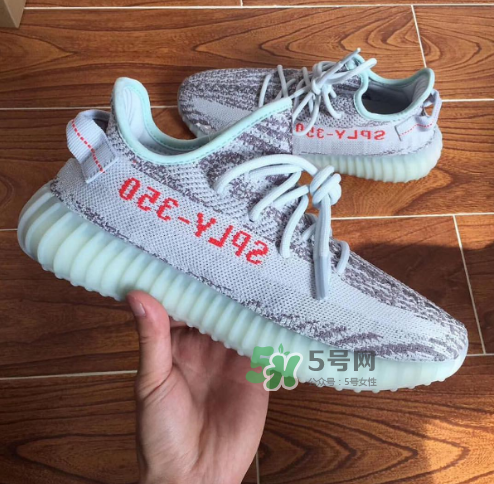 yeezy boost 350 v2 blue tint藍(lán)斑馬實物怎么樣？椰子藍(lán)斑馬實物曝光