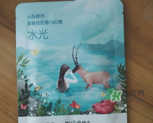 自然堂溫泉水水光面膜怎么樣？自然堂溫泉水水光面膜價格