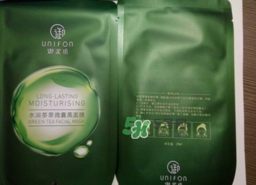 御泥坊水潤茶萃微囊黑面膜怎么用？