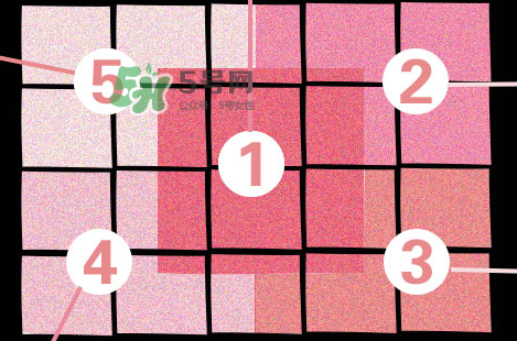 MAQuillAGE心機(jī)五色腮紅怎么樣？MAQuillAGE心機(jī)五色腮紅試色