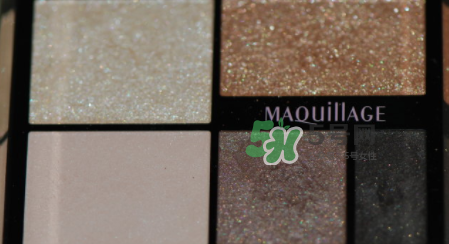 Maquillage心機(jī)眼影試色  Maquillage心機(jī)五色眼影怎么樣？