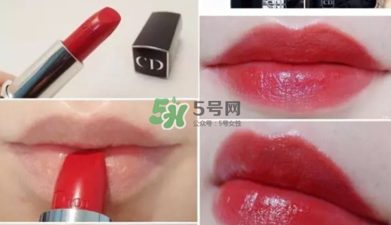 迪奧999迷你口紅多少錢？迪奧999中樣口紅專柜價格