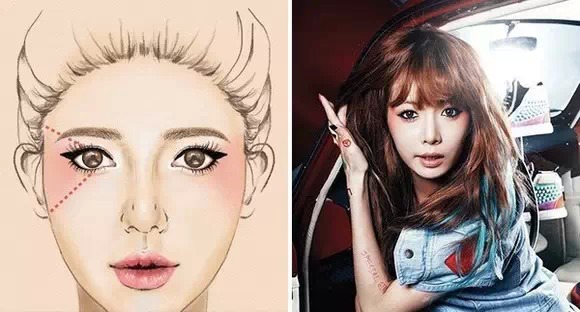 腮紅的畫法圖解 腮紅的畫法步驟 腮紅的畫法圖解 腮紅的畫法步驟