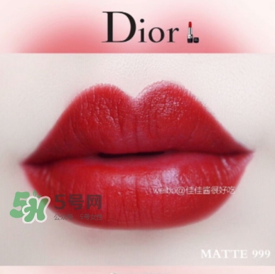 迪奧999金屬色怎么樣？迪奧999金屬色和滋潤(rùn)和啞光對(duì)比