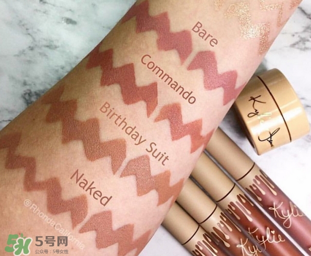 kylie cosmetics唇釉色號_kylie cosmetics唇釉試色圖 kylie cosmetics唇釉色號_kylie cosmetics唇釉試色圖