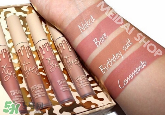 kylie cosmetics唇釉色號_kylie cosmetics唇釉試色圖 kylie cosmetics唇釉色號_kylie cosmetics唇釉試色圖