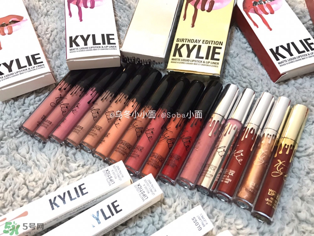 kylie cosmetics唇釉色號_kylie cosmetics唇釉試色圖 kylie cosmetics唇釉色號_kylie cosmetics唇釉試色圖